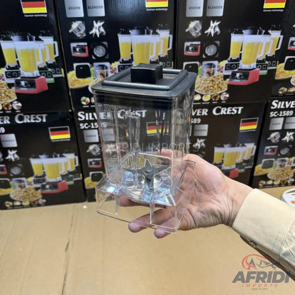 German Lot Imported 2L Powerful silver crest  2-in-1 Blender