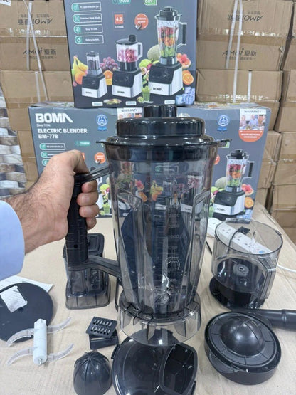 German Lot Imported Boma BM 778 6-in-1 4L Blender