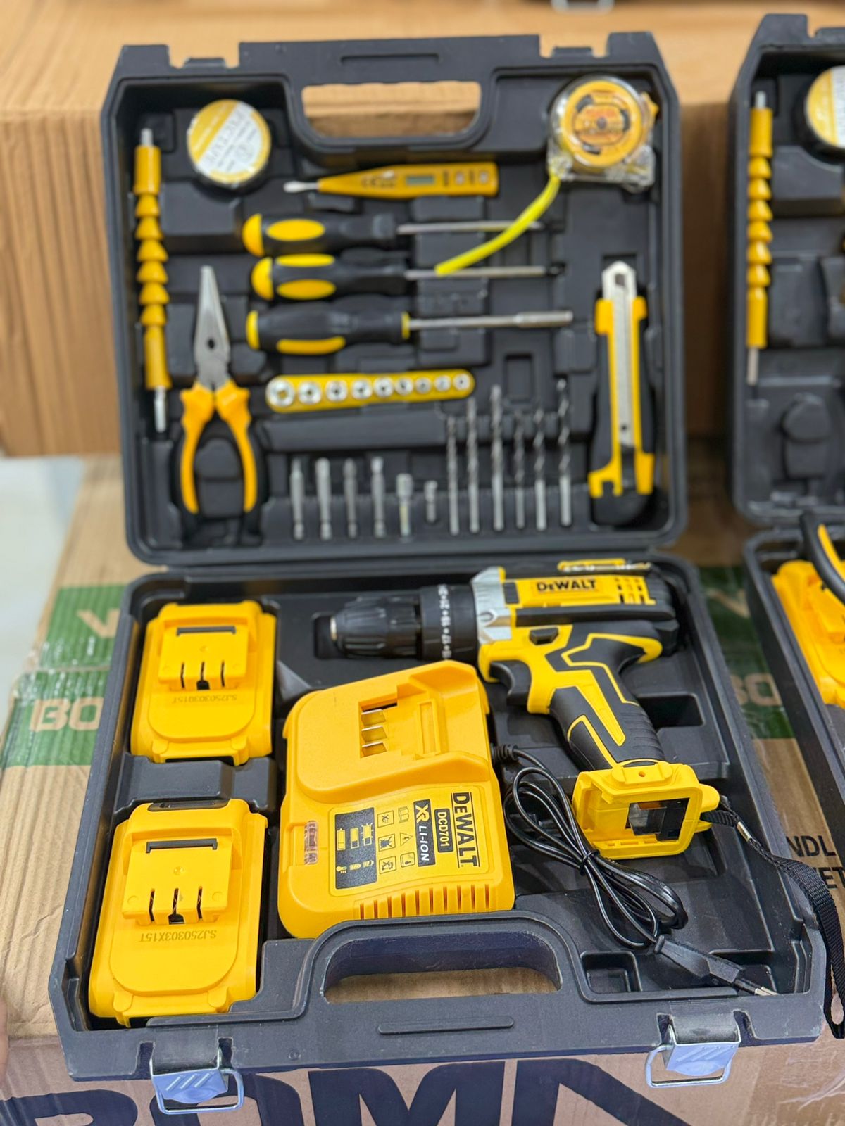 DeWalt Cordless Drill & Complete Hand Tool Combo Kit In Stock