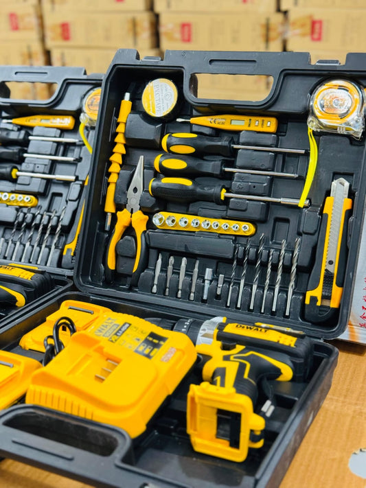 DeWalt Cordless Drill & Complete Hand Tool Combo Kit In Stock