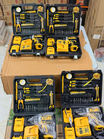DeWalt Cordless Drill & Complete Hand Tool Combo Kit In Stock