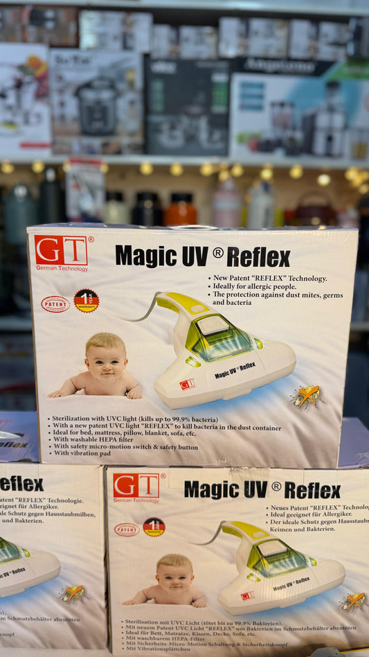 Magic UV Reflex UVC Mattress & Fabric Sterilizing Vacuum Cleaner (GT German Technology)