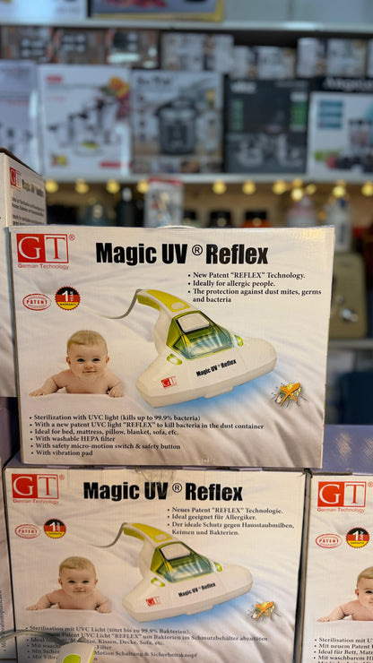 Magic UV Reflex UVC Mattress & Fabric Sterilizing Vacuum Cleaner (GT German Technology)