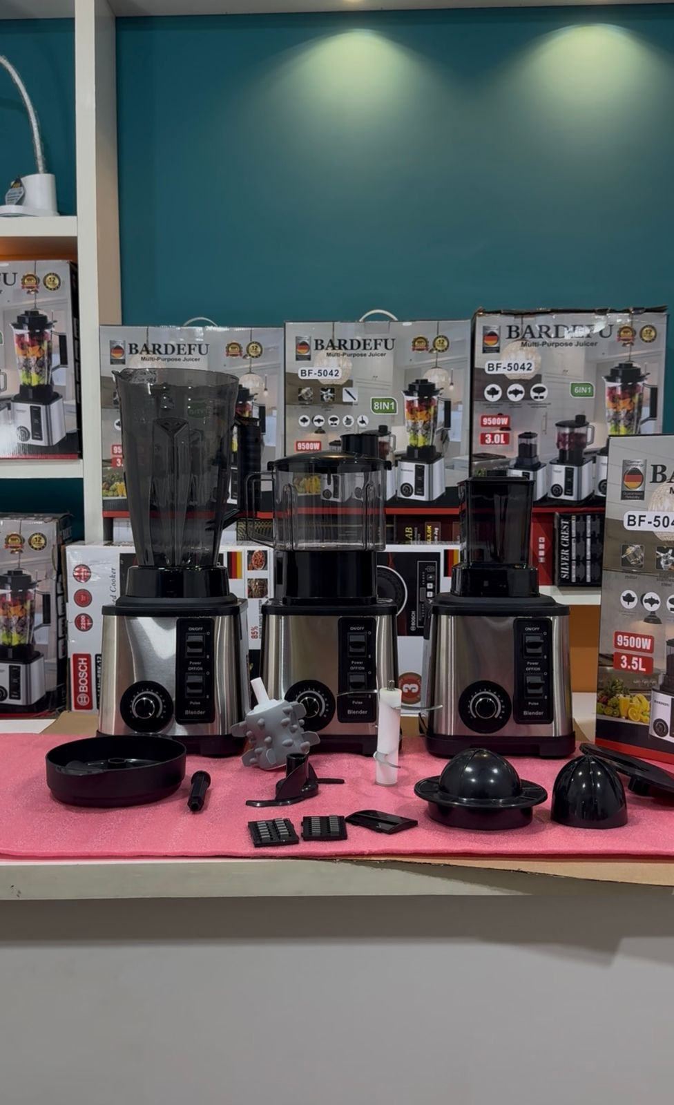 Bardefu 8-in-1 Juicer Blender – All-in-One Kitchen Power Machine