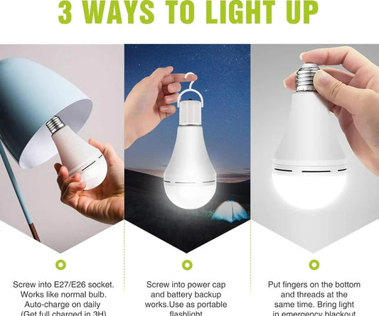 Rechargeable light ?? 8 hours backup storage device free delivery ??